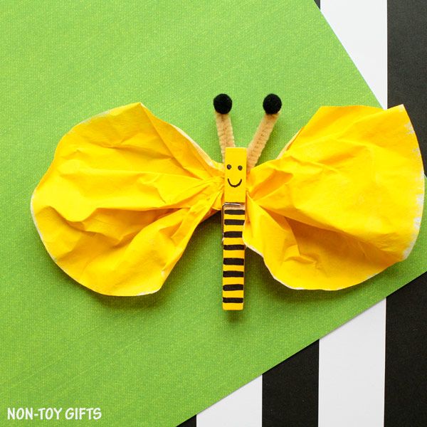 Clothespin Bee Craft