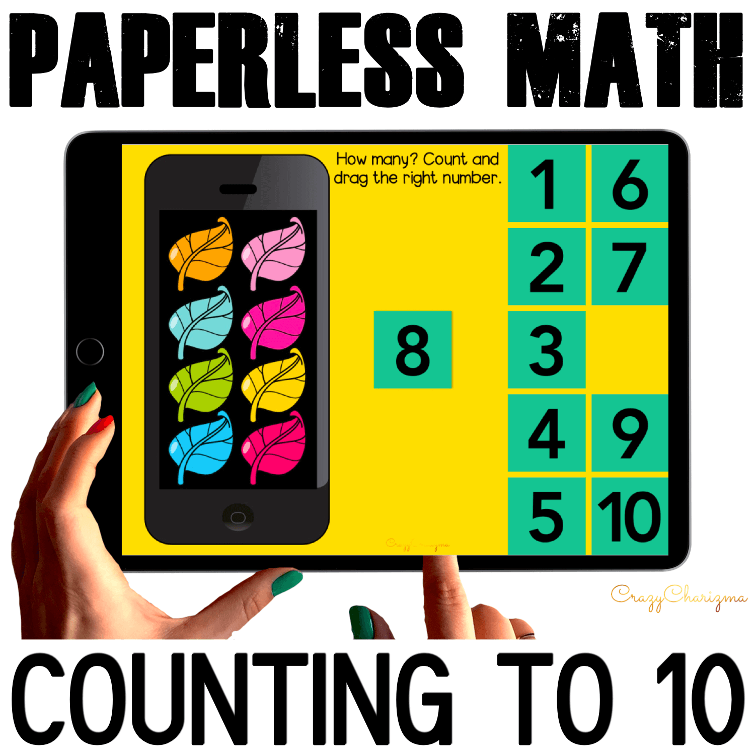 How Many Counting to 10 Google Classroom