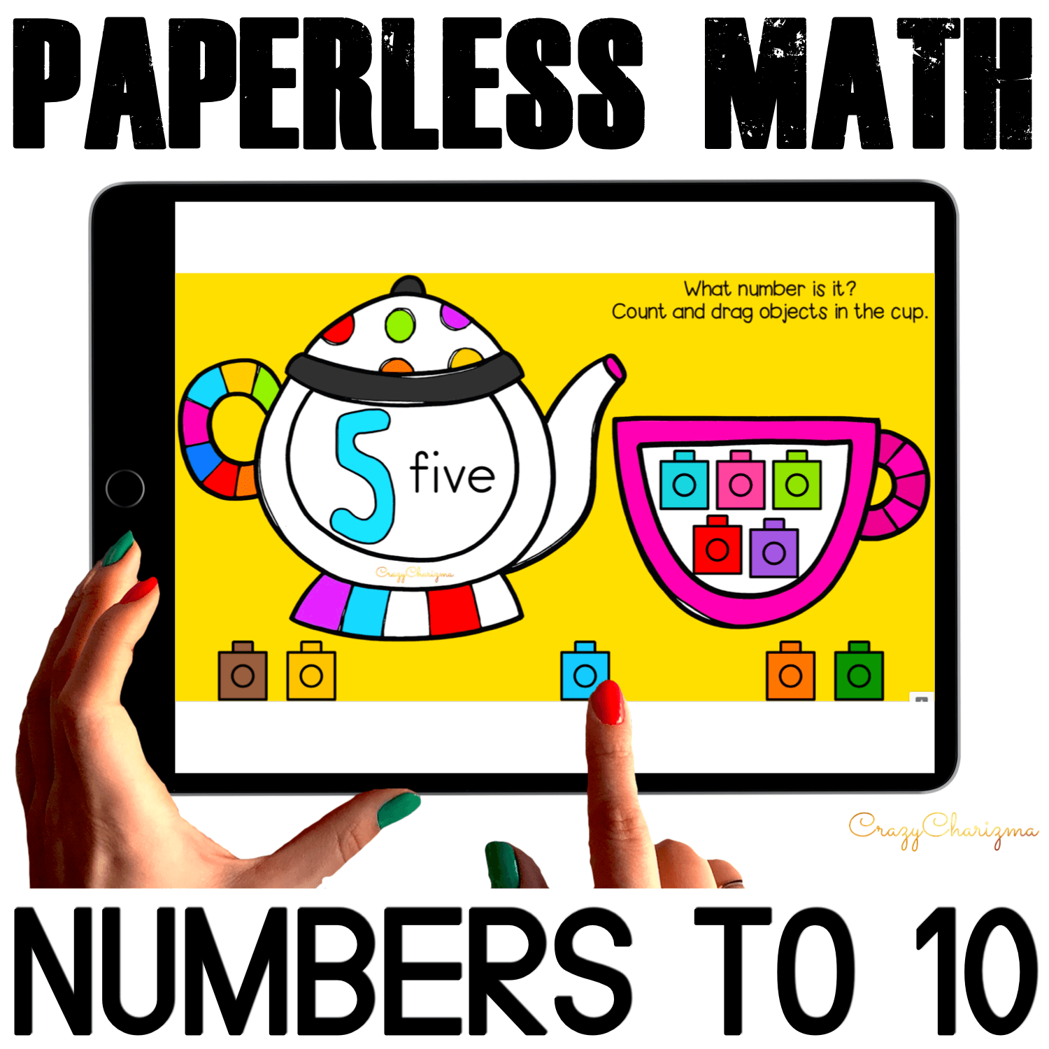 Need engaging Numbers to 10 activities? Have fun with this Google Slides set. Perfect to use for centers, assessment, independent practice, early finishers, homework, group work, as well as during distance learning or hybrid.