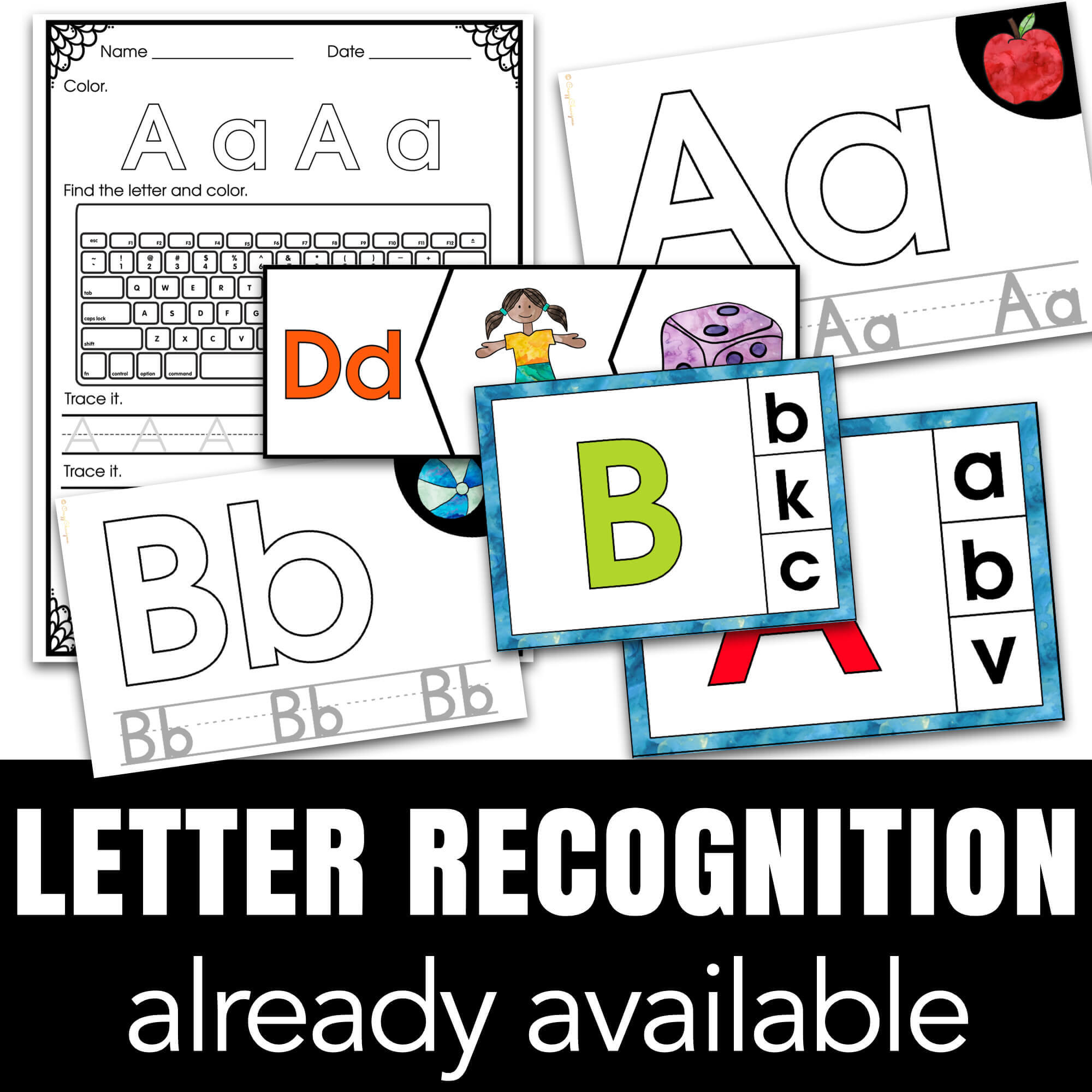 Letter formation and recognition