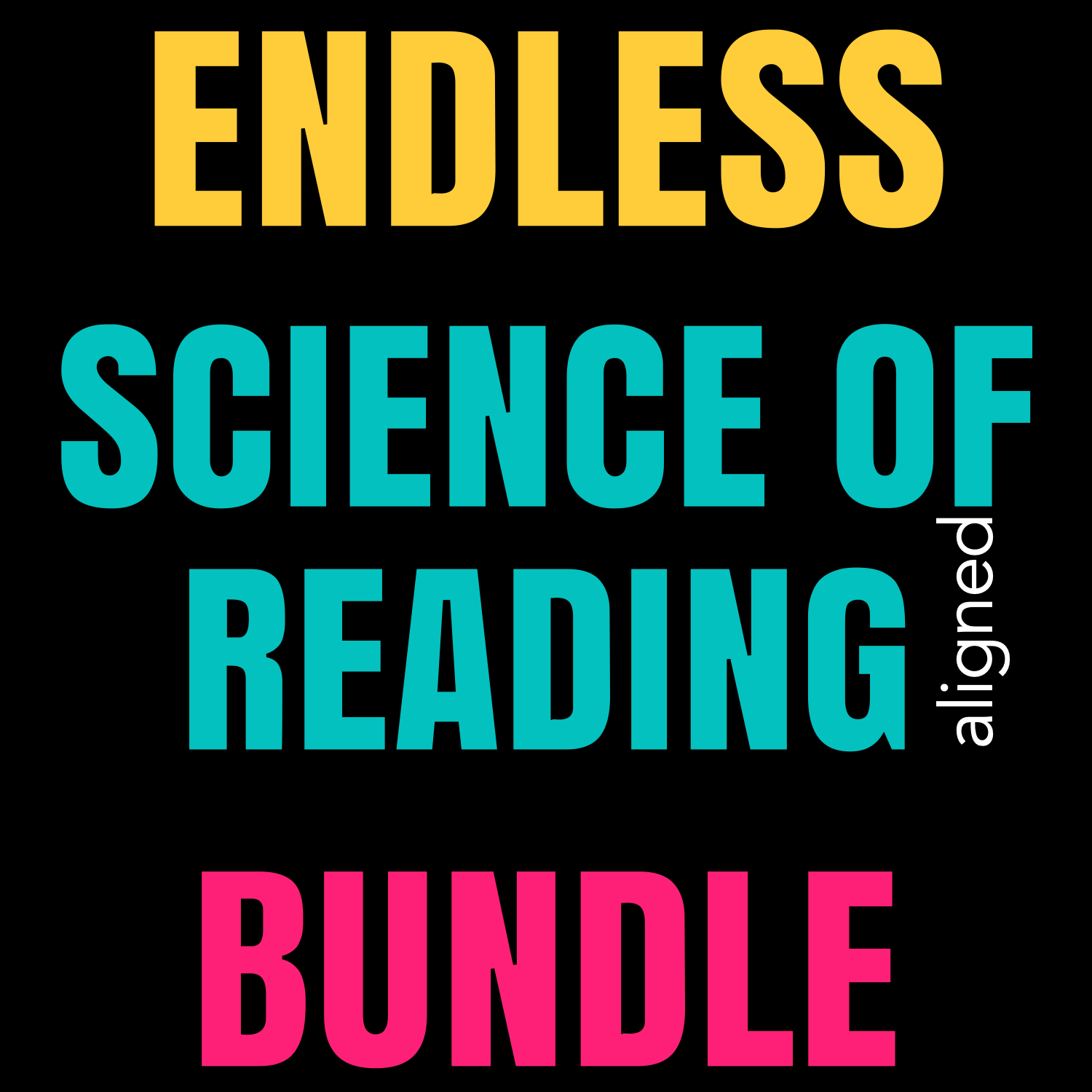 Take advantage of the ENDLESS BUNDLE! It already has tons of literacy centers aligned with the Science of Reading: letter names and sounds practice, high-frequency words activities (heart words), CVC words centers, and a sound wall. Buy it now and get future sets for free.