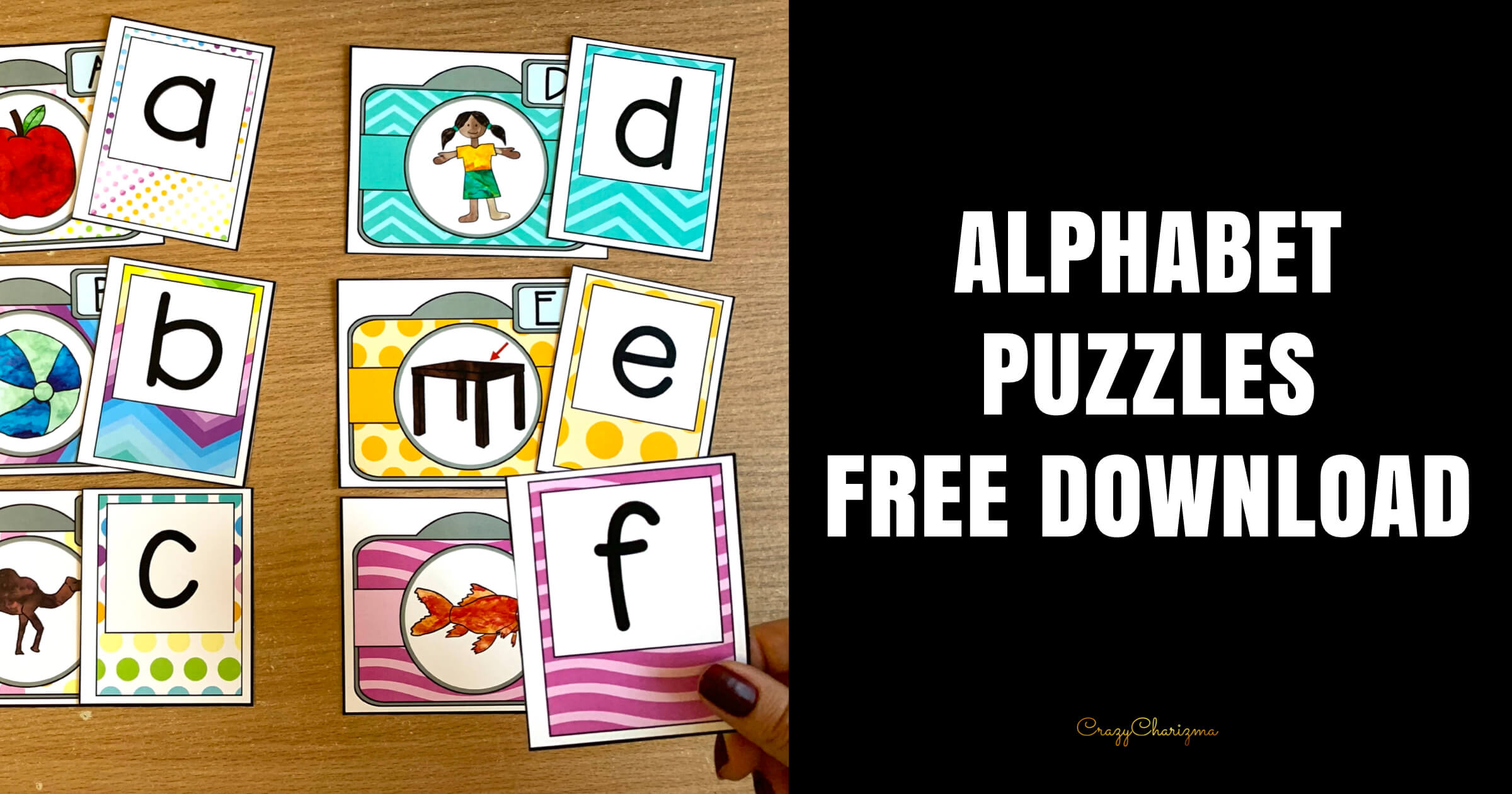 Alphabet Cards Free Printable