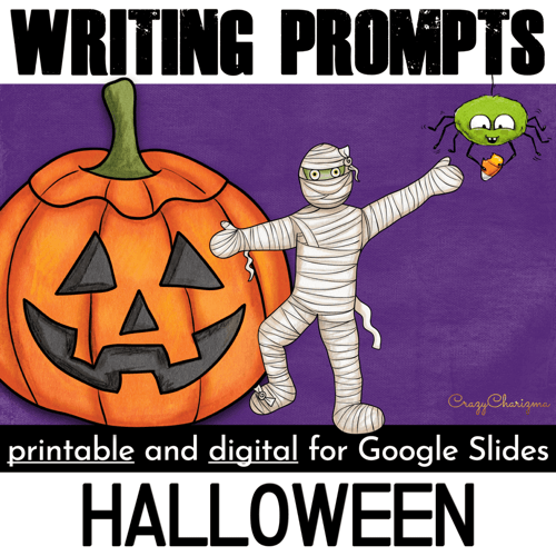 Halloween Writing Prompts for Kindergarten