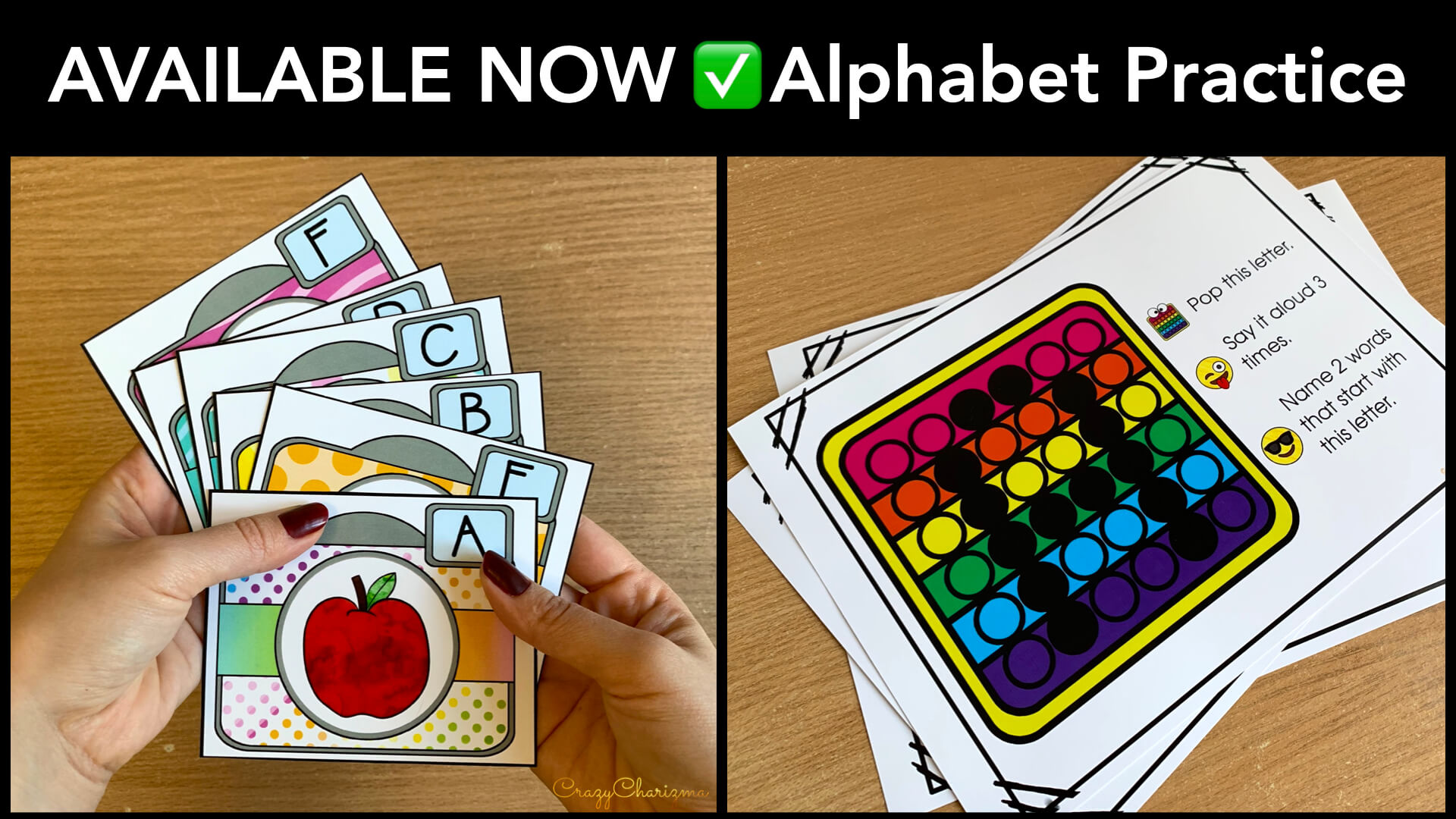 Alphabet hands-on activities