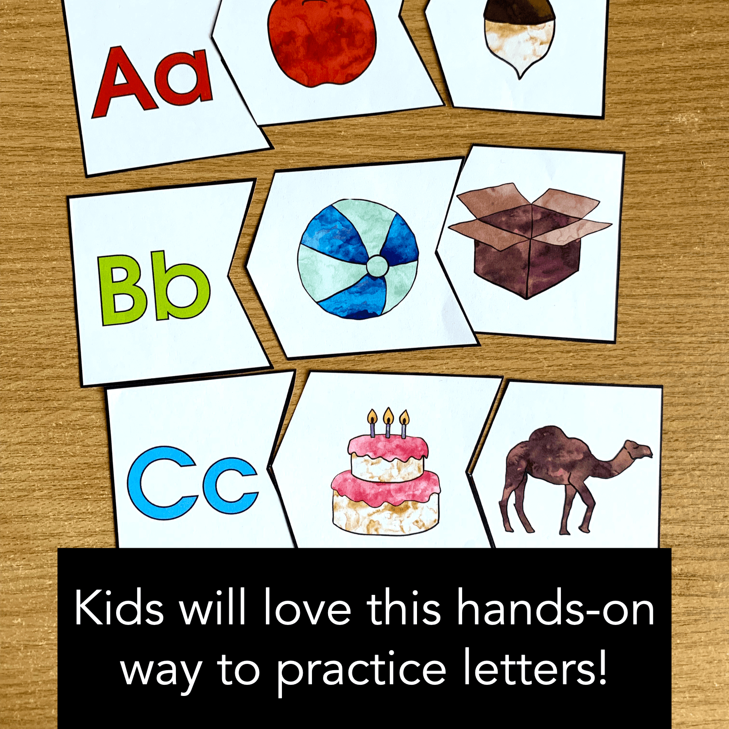 Beginning Sounds Letters Alphabet Puzzles