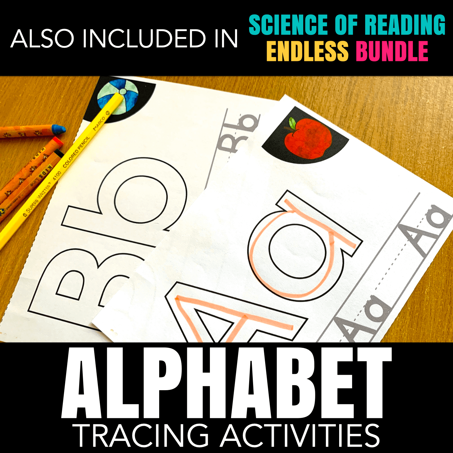 Alphabet Tracing Letter Formation Practice Sheets
