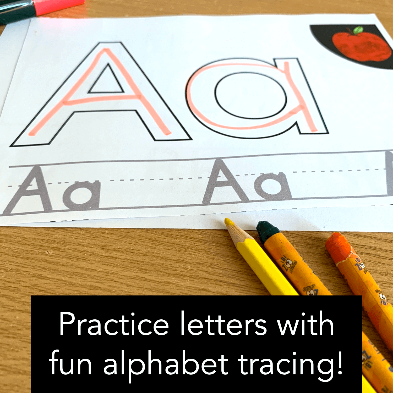 Alphabet Tracing Letter Formation Practice Sheets