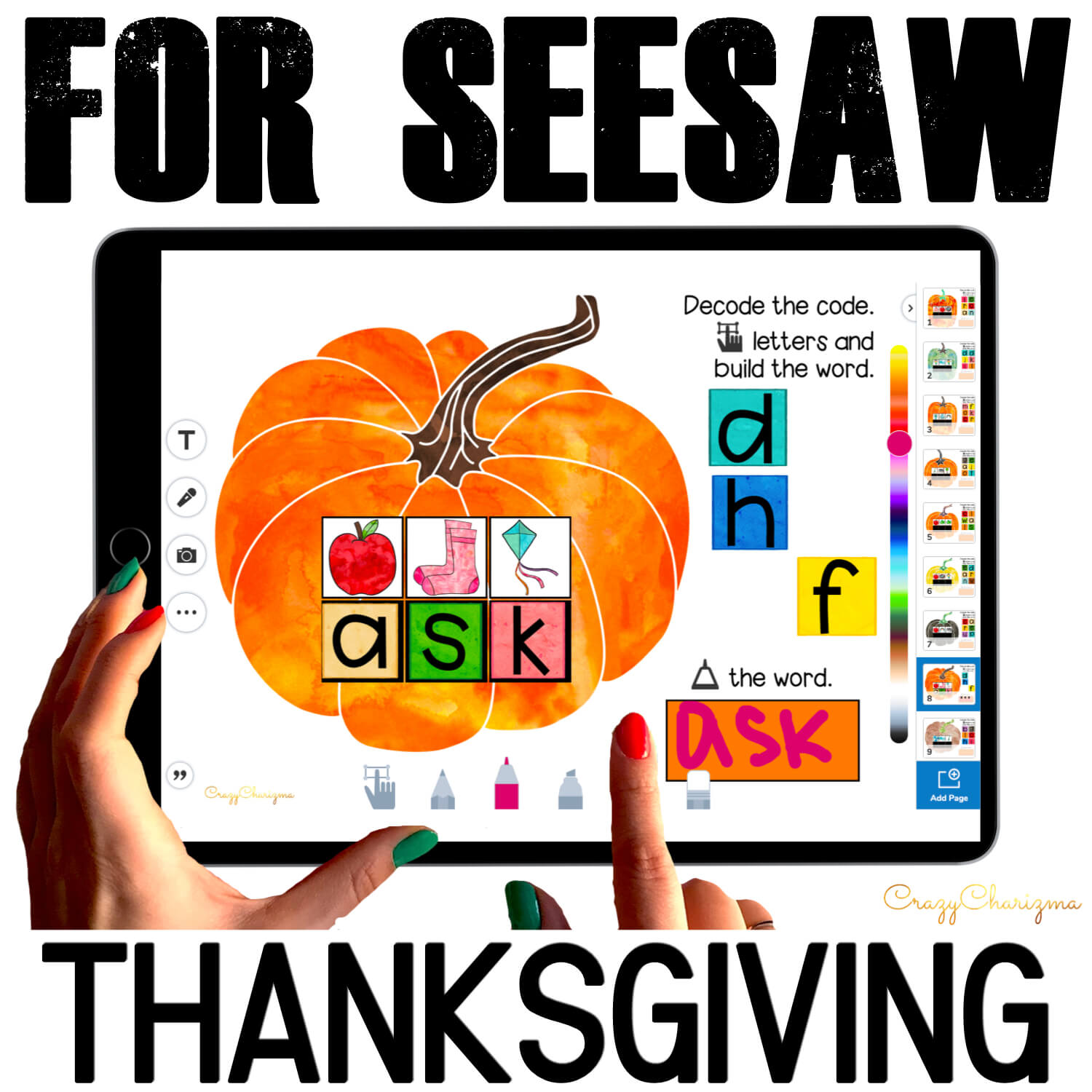 Seesaw Thanksgiving