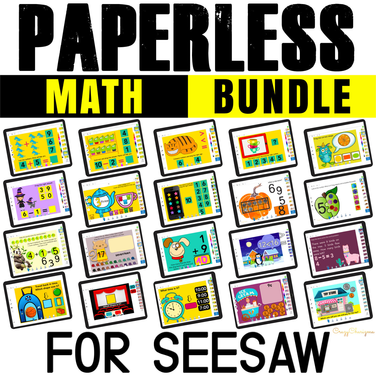 Seesaw Math Bundle