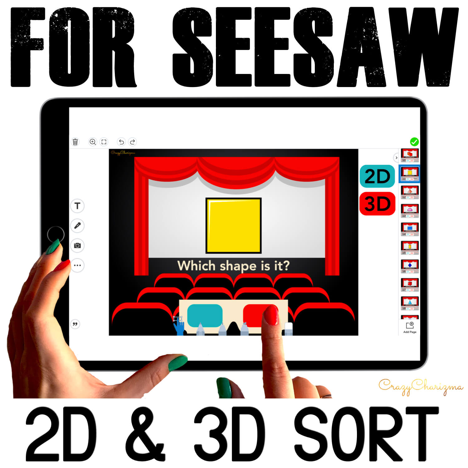 Seesaw Math 2D3D