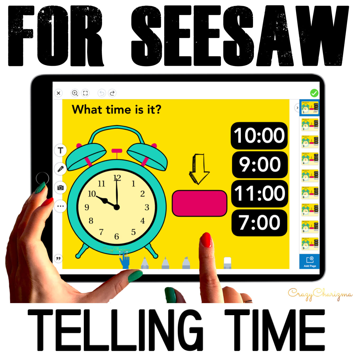 Seesaw Math Time
