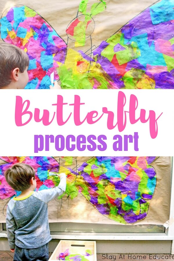 Big Butterfly Spring Craft