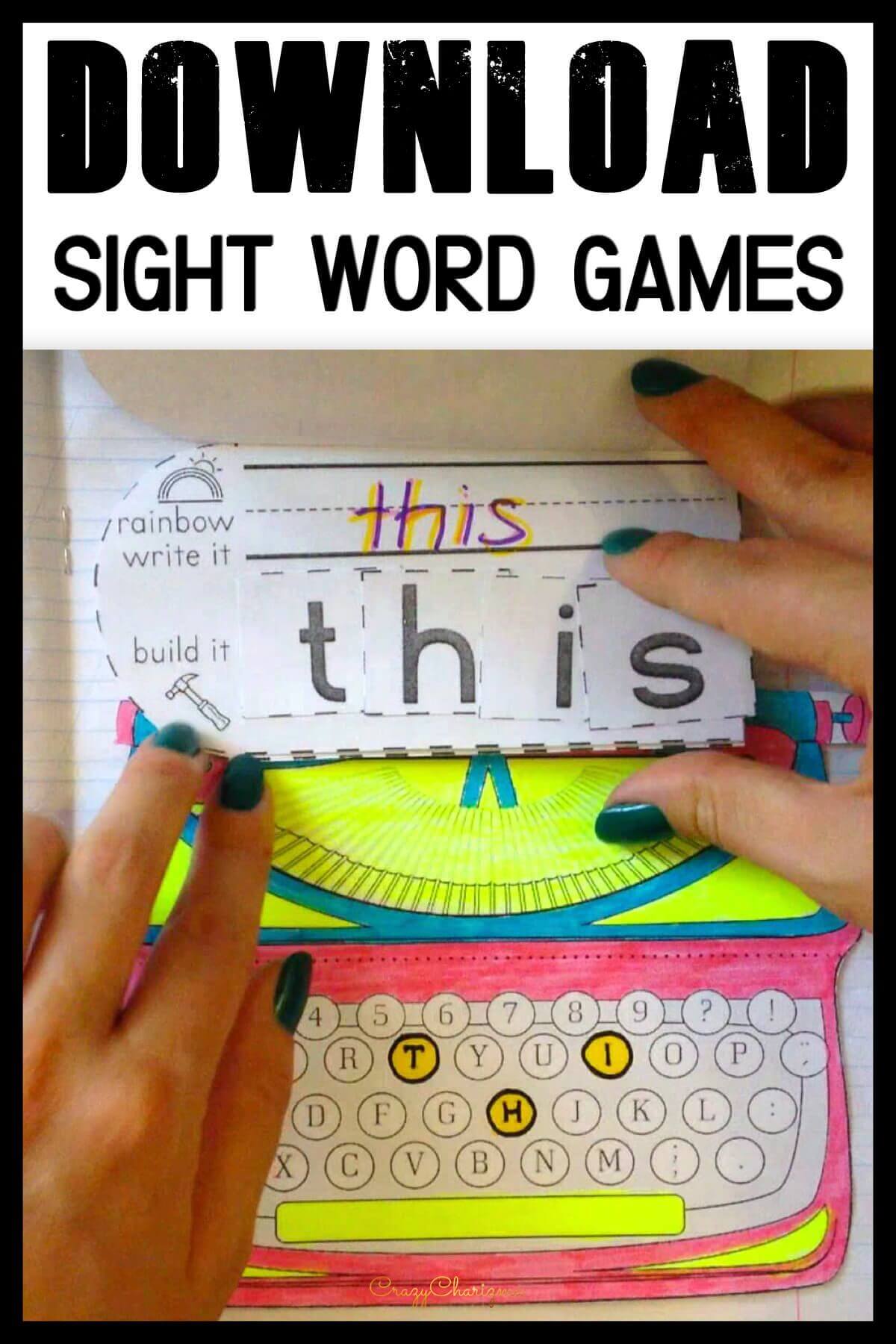 Sight Word Practice Free Download