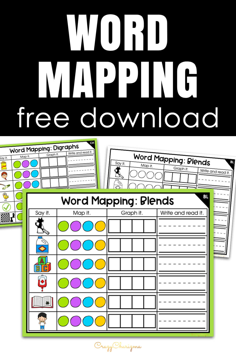 Word Mapping Mats Free Download