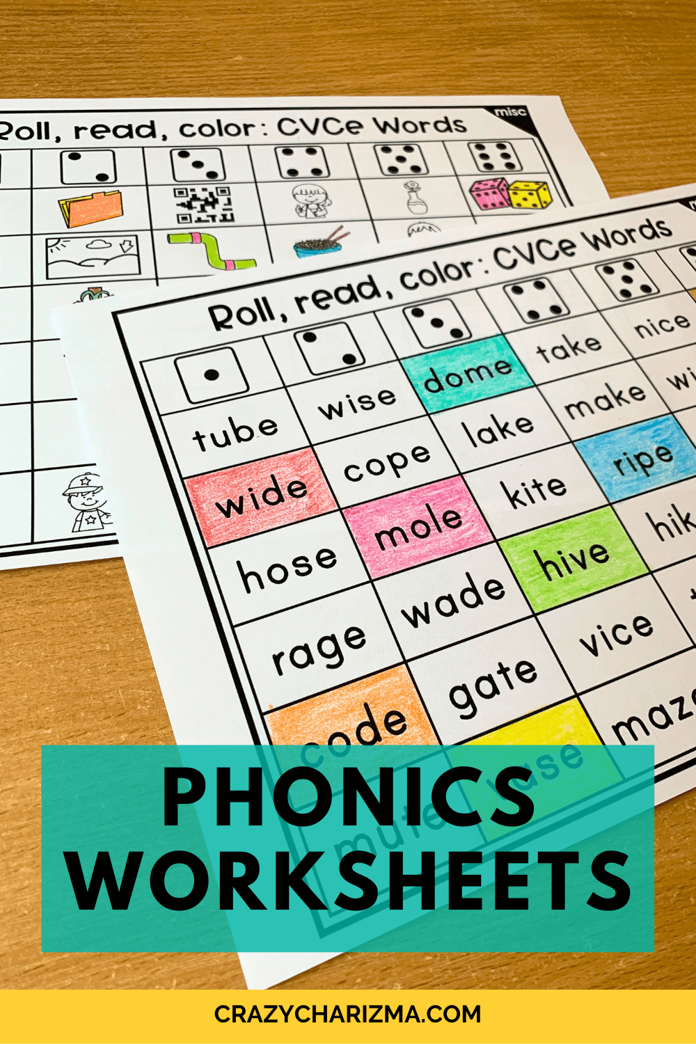 Phonics Worksheets for Kindergarten with Free Download