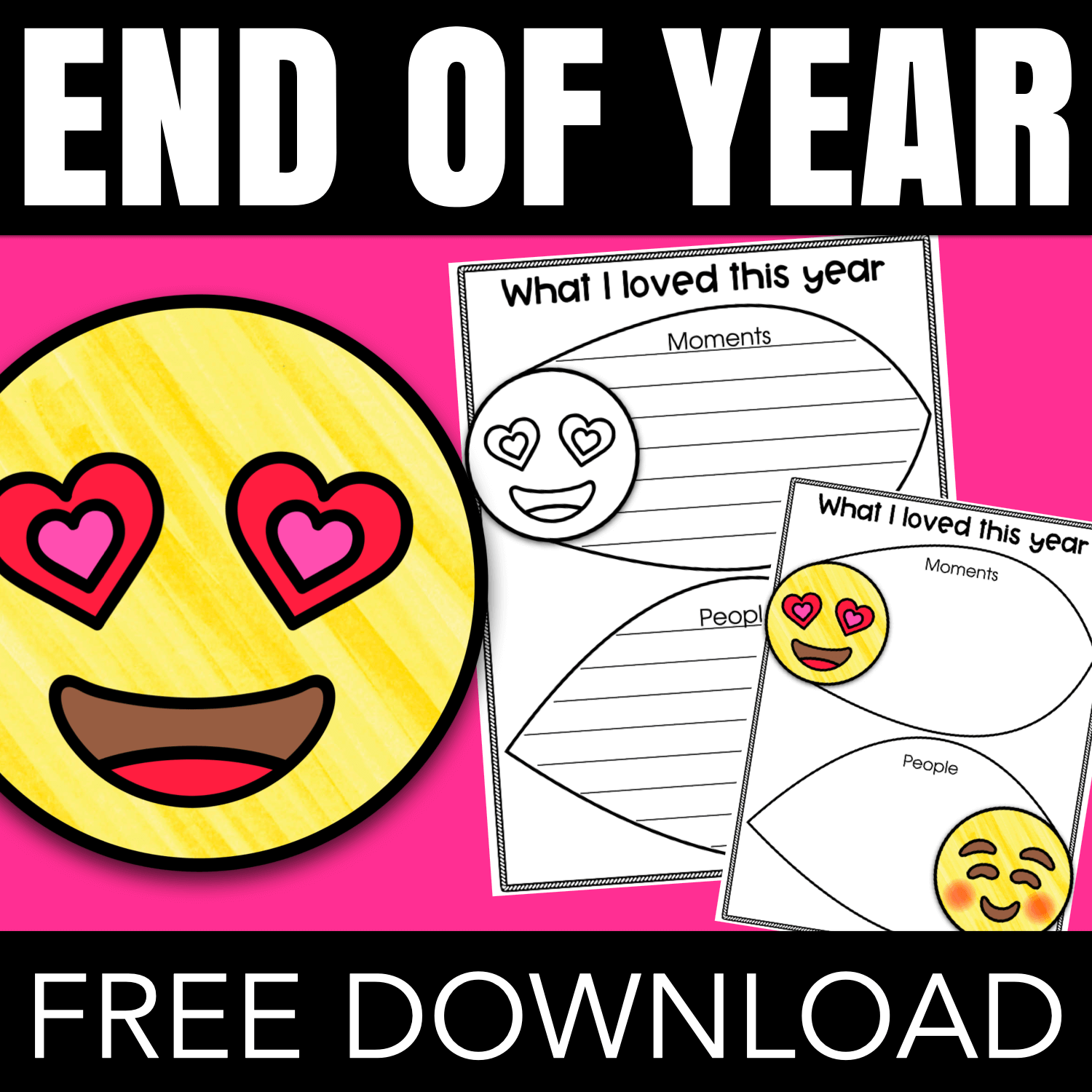 Free End of Year Printables