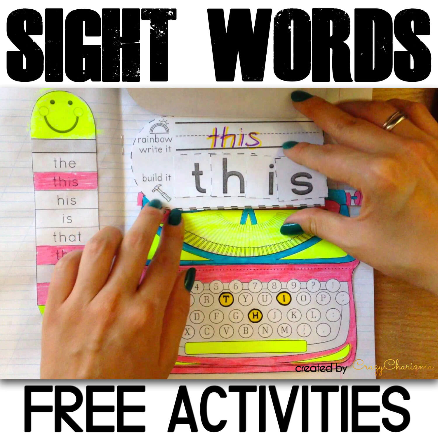 Free Sight Word Practice (with Heart Words)