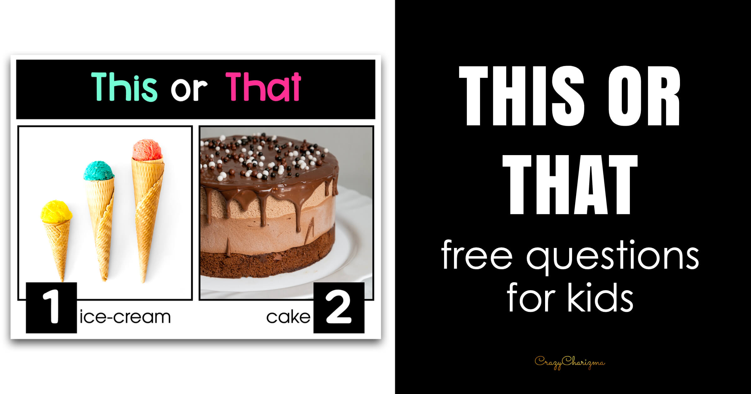 This or That Questions for Kids - Free Download