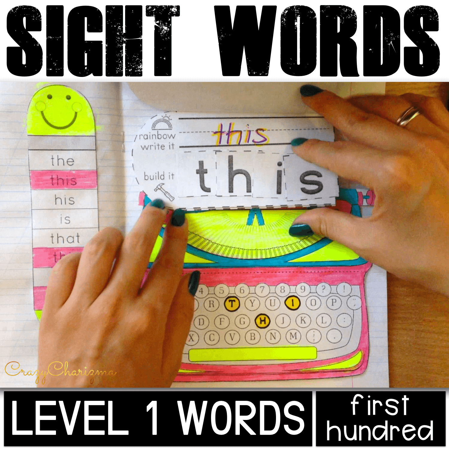 Sight Word Activities | Edmark Words Level 1 (first hundred)