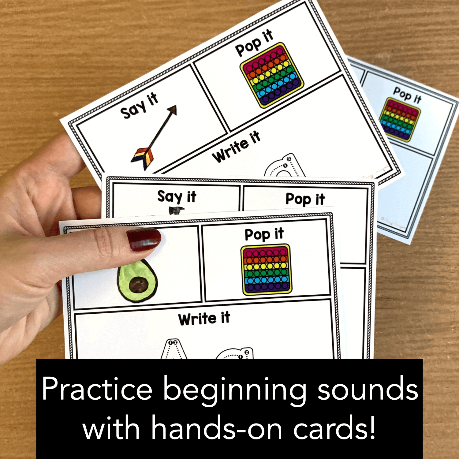 Beginning Letter Sounds - resource in action photo 1