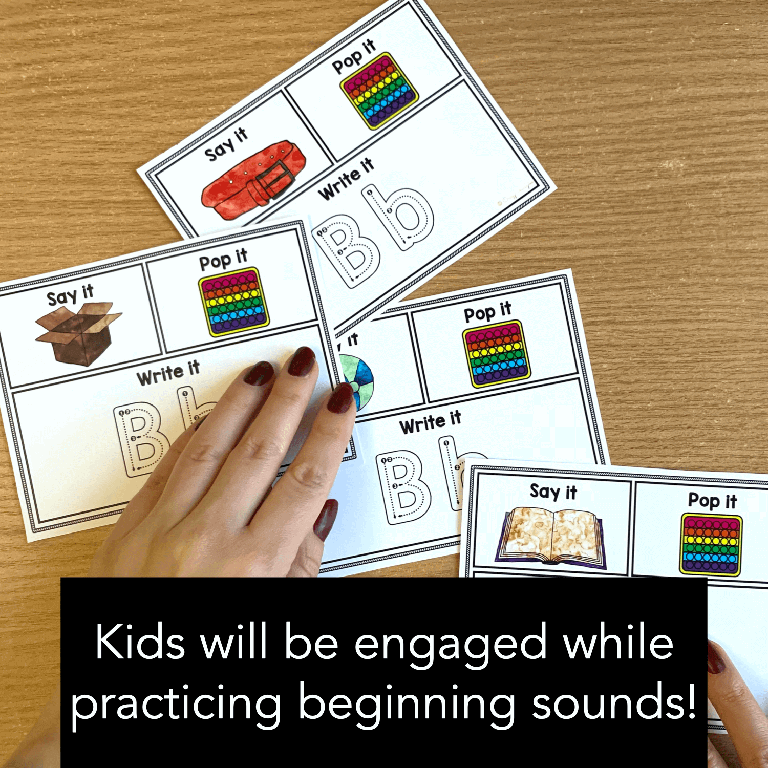 Beginning Letter Sounds - resource in action photo 3