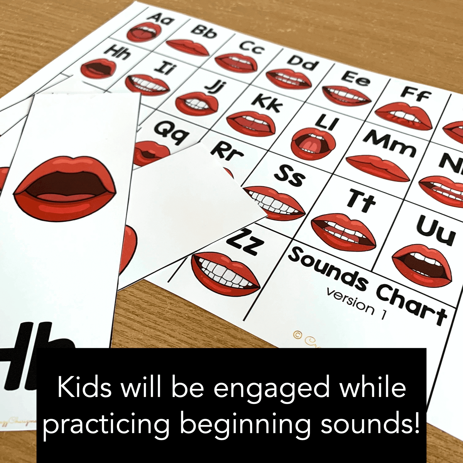 Mouth Pictures Speech Sounds Beginning Sounds Chart - resource in action photo 3