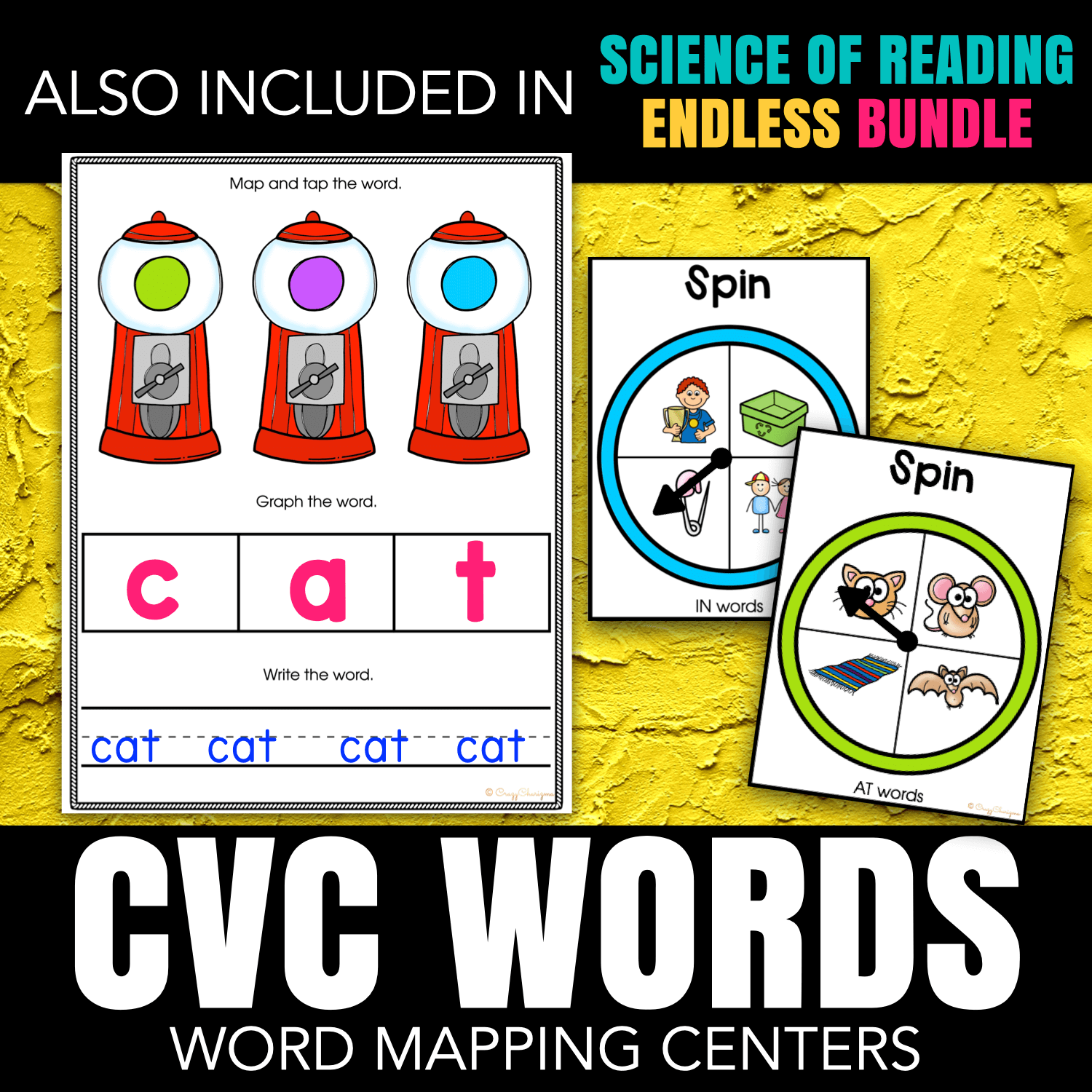 Reading CVC Words Phoneme Grapheme Mapping Science of Reading Centers