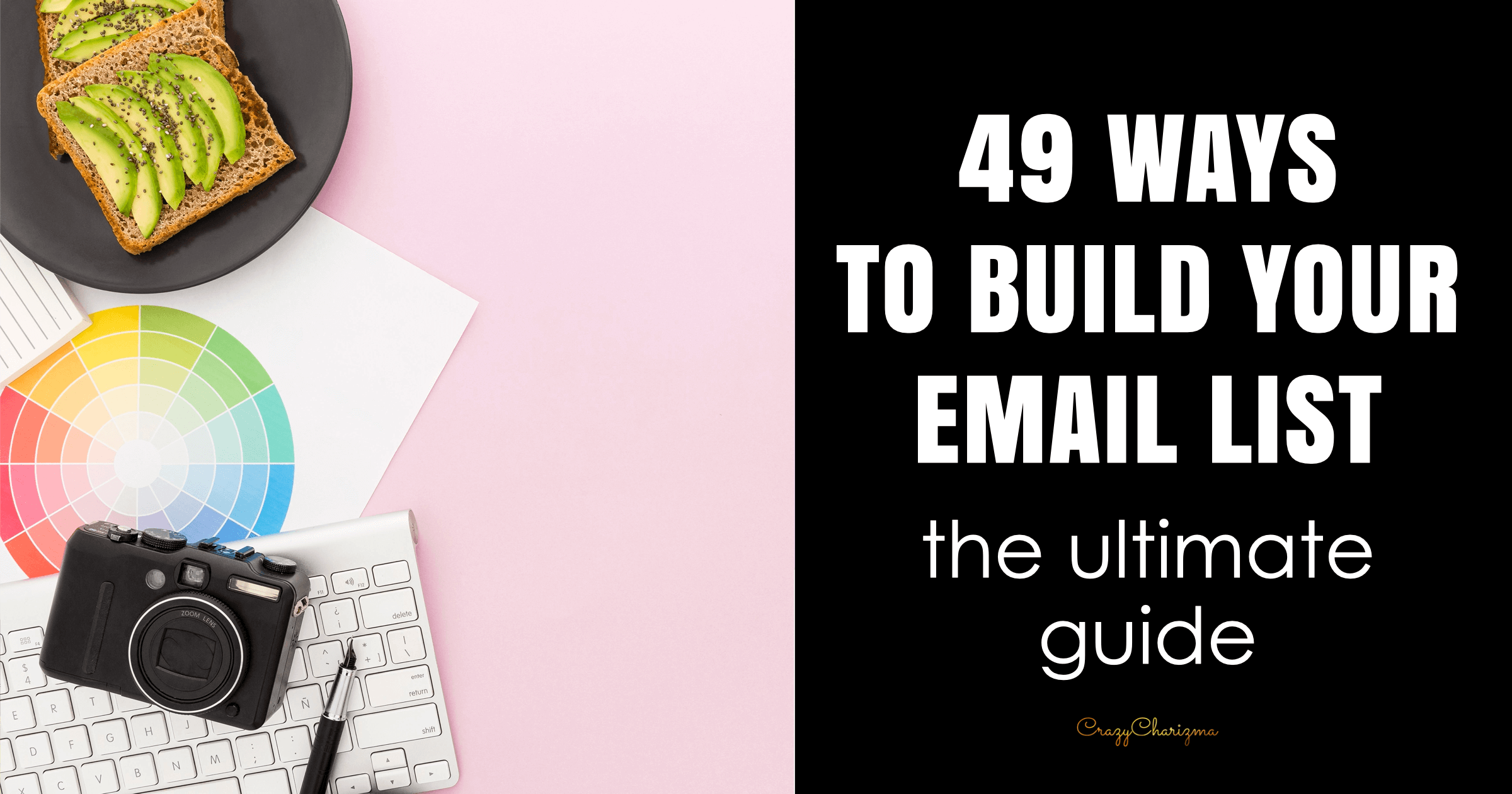 49 Ways to Build Your Email List: download your ultimate guide to skyrocketing your email subscriber count.