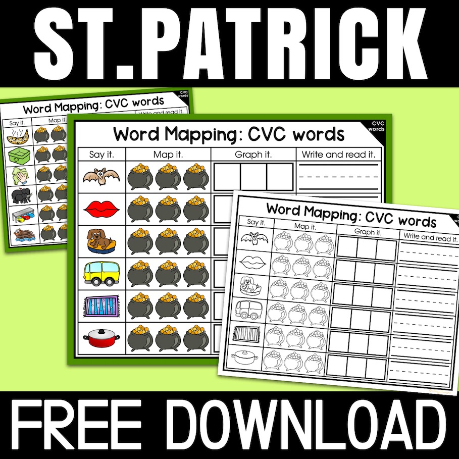 St.Patrick Word Mapping