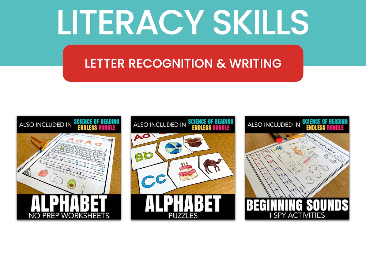 Letter Recognition & Writing Activities