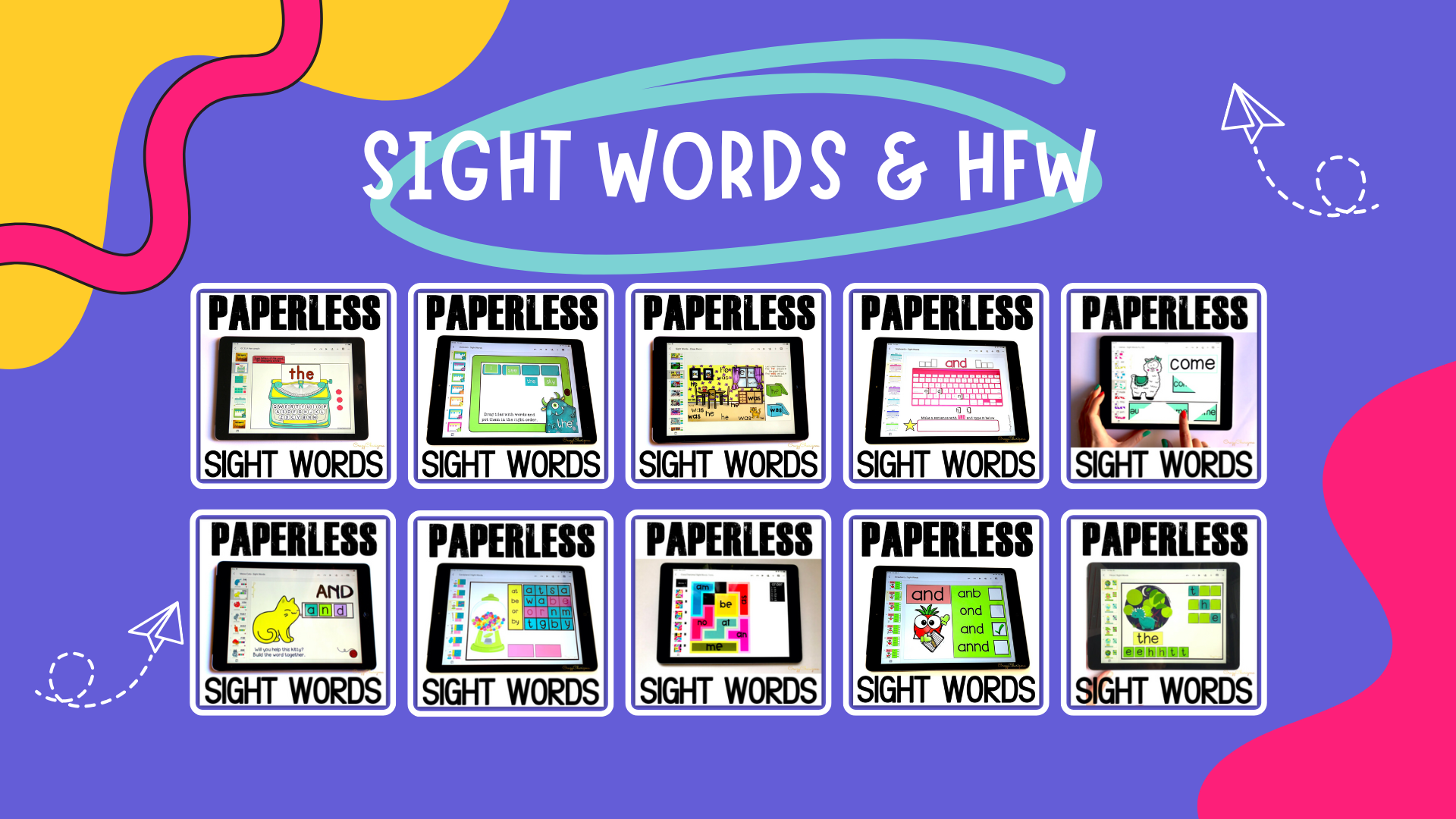 Sight Words Practice (High-Frequency Words)