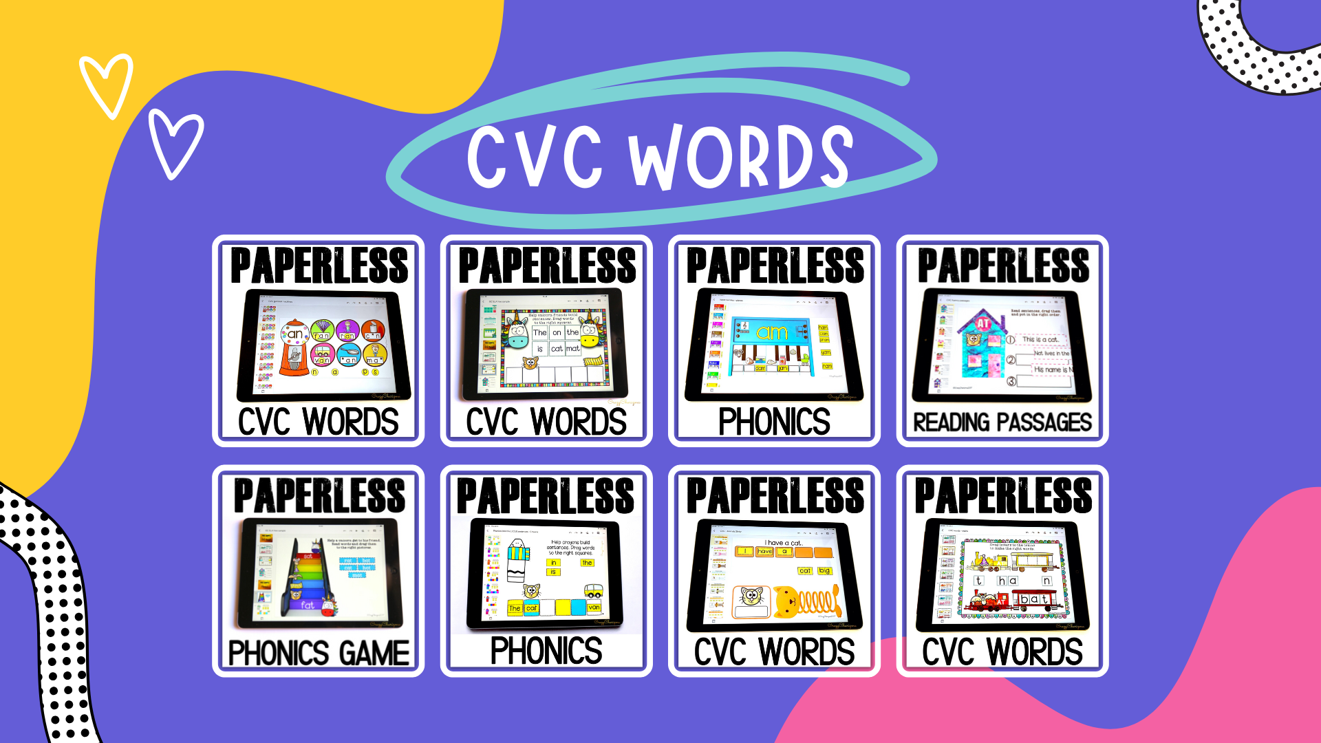 CVC Words Practice part 1