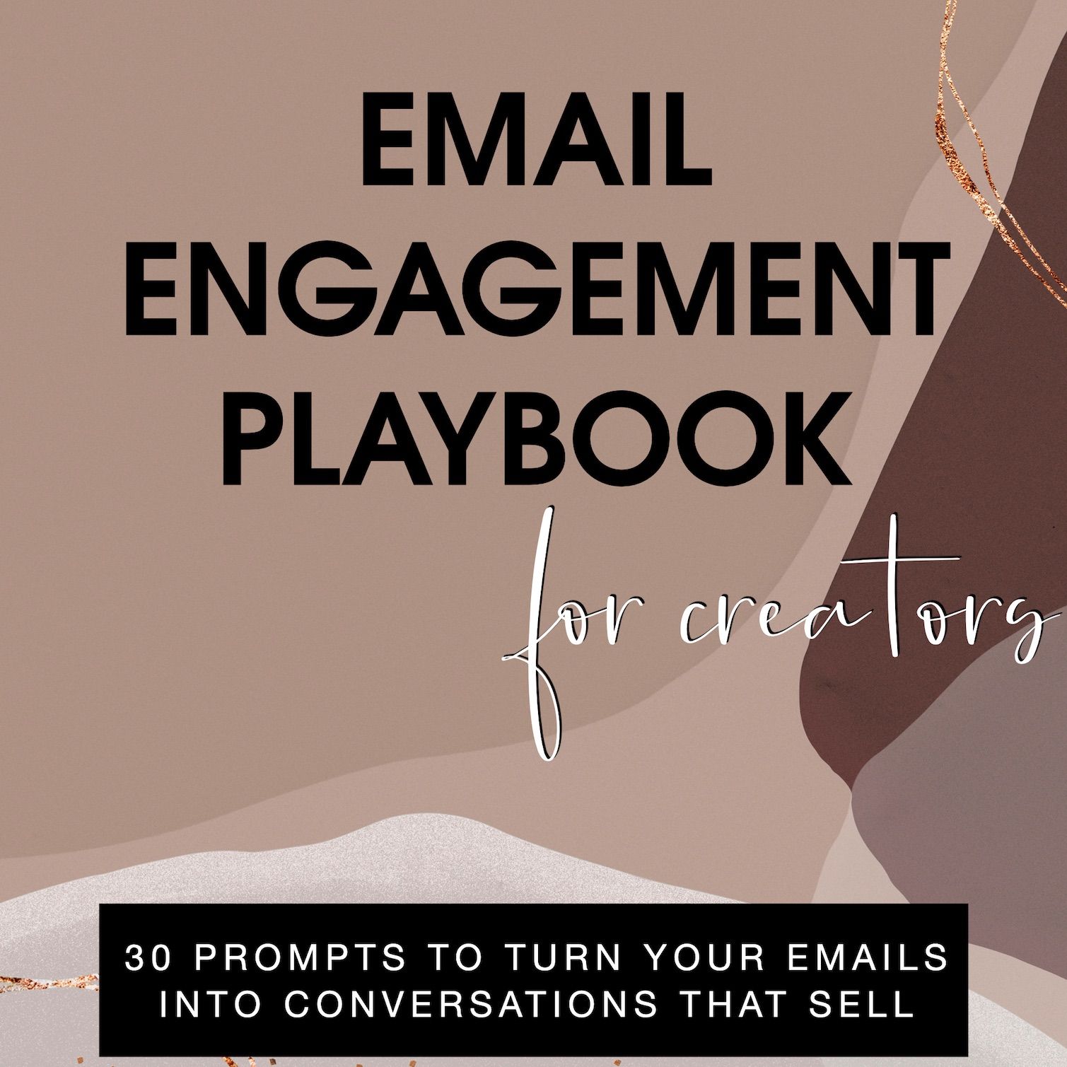 Email Engagement Playbook for Creators Cover