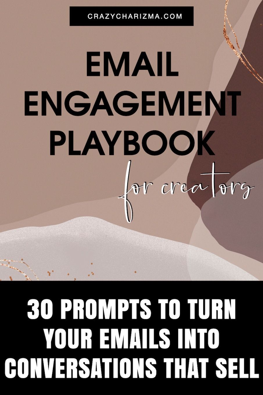 Turn blank-cursor dread into engaging emails. This PDF playbook includes 30 prompts with examples and make-it-yours cues to help you sell with personality.