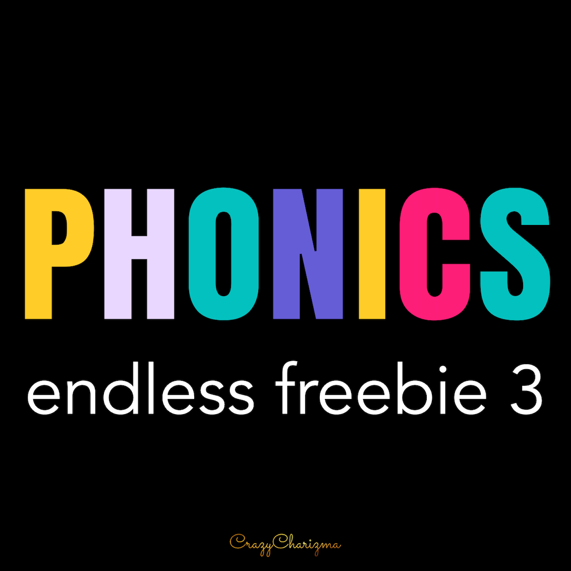 Phonics Endless Freebie 3