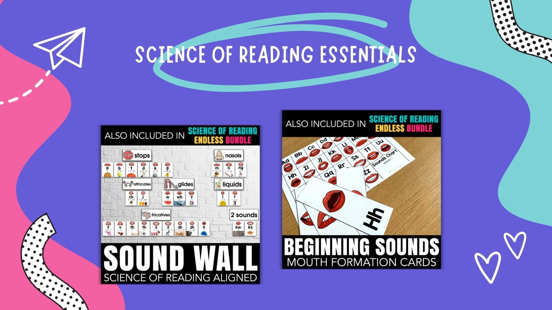 THE PHONICS ENDLESS BUNDLE: Science of Reading essentials